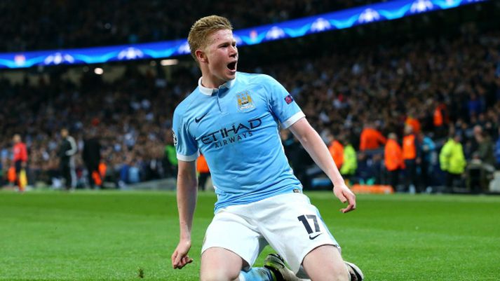 Kevin De Bruyne var samt sem áður flottur í gær.