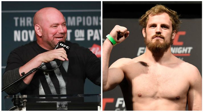 Dana White segir að allt tal um 165 punda þyngdarflokk sé kjaftæði.