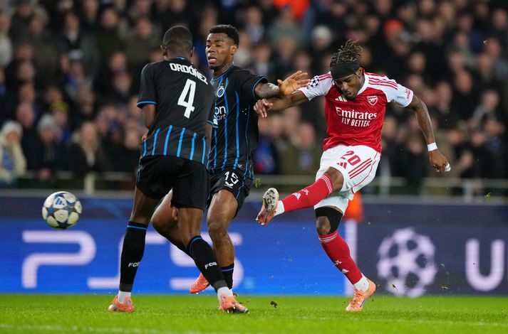 Noni Madueke var öflugur fyrir Arsenal í kvöld