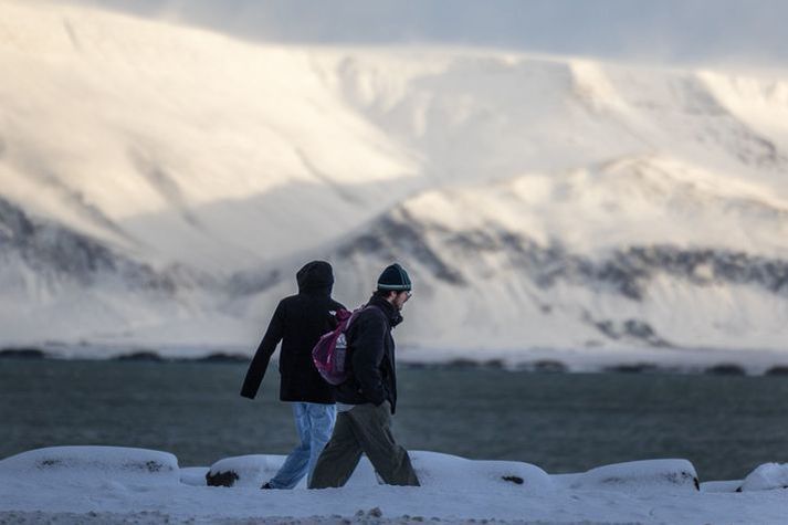 Gera má ráð fyrir talsverðum kulda á landinu í dag.