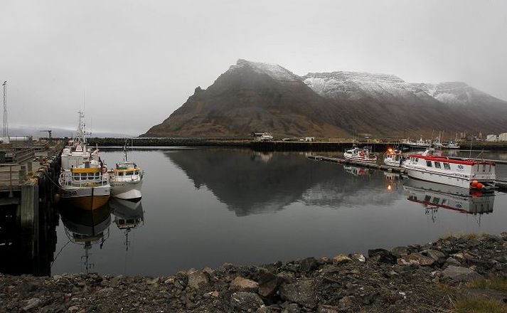 Fagurt stæði Bolungarvík er fallegt bæjarpláss. 