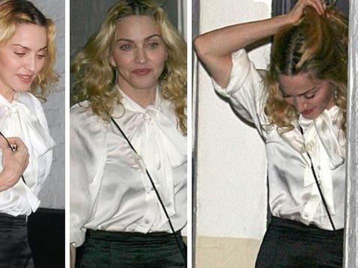 Madonna er harmi slegin yfir slysinu.