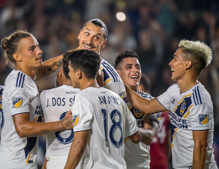 Zlatan Ibrahimović skoraði ófá mörkin fyrir Los Angeles Galaxy.