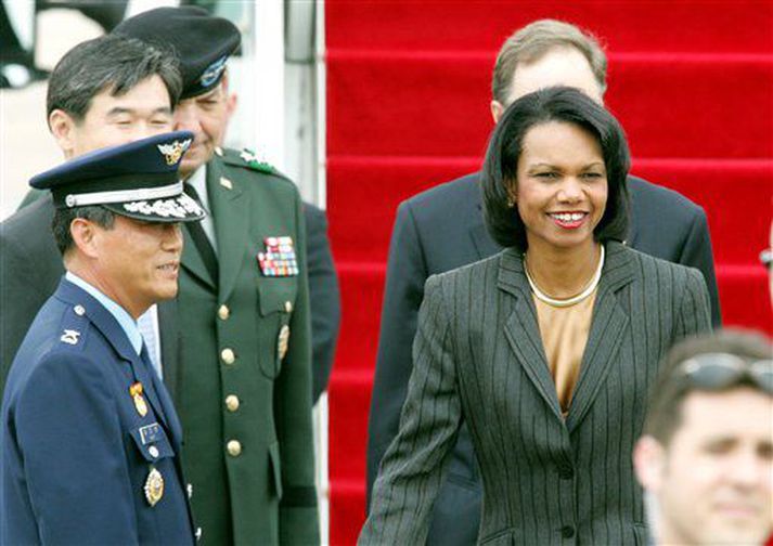 Condoleezza Rice, utanríkisráðherra Bandaríkjanna.