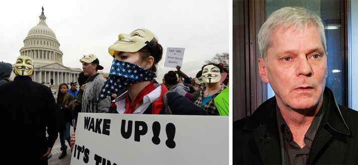 Kristinn Hrafnsson bendir á að NSA líti svo á að sé stofnunin að safna upplýsingum um einhvern tiltekinn einstakling, eigi það við um vini hans einnig.