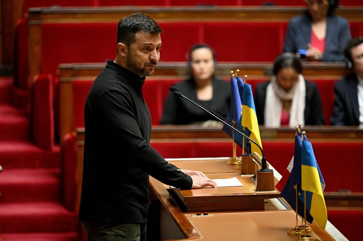 Volodómír Selenskí, forseti Úkraínu.