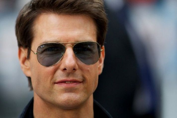 Tom Cruise er á Íslandi.