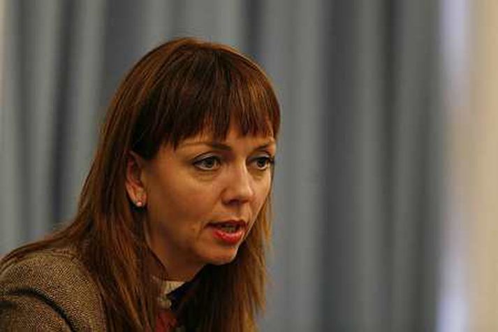 Siv Friðleifsdóttir, þingmaður.