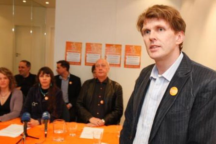 Jóhann Kristjánsson, framkvæmdarstjóri þingflokks Borgarahreyfingarinnar.