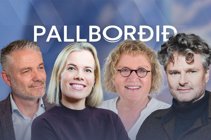 Aðalsteinn Leifsson, Björg Magnúsdóttir, Signý Sigurðardóttir og Róbert Ragnarsson mætast í Pallborðinu í dag.