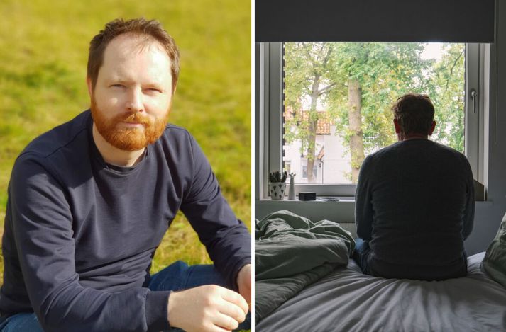 Þröstur hefur boðið sjö einmana feðrum til hittings. 