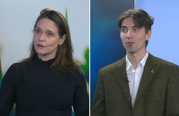 Rætt var við frambjóðendurna tvo, Líf Magneudóttur og Finn Ricart Andrason, í kvöldfréttum.