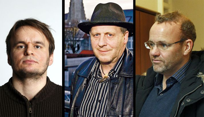 Frá vinstri: Ingi Freyr, Reynir og Jón Þorsteinn.
