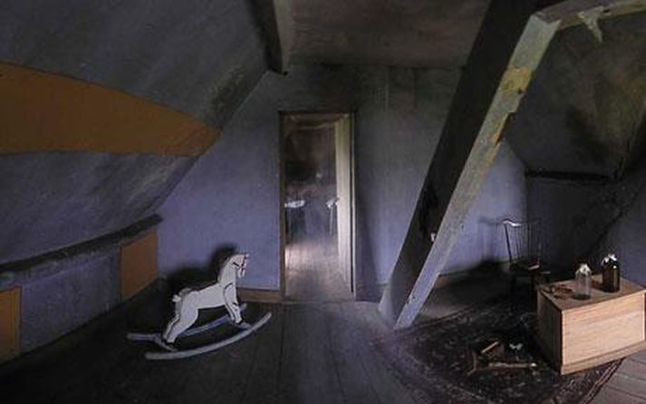 Doktorinn meinti sést ógreinilega á miðri mynd.