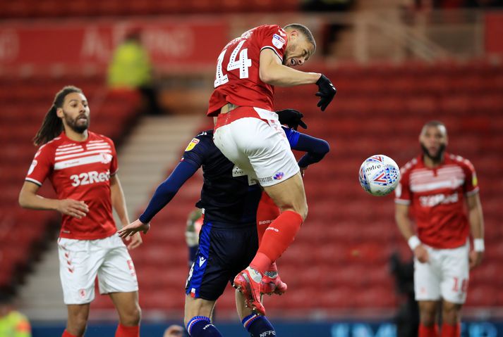 Rudy Gestede jafnaði metin fyrir Middlesbrough, 1-1.