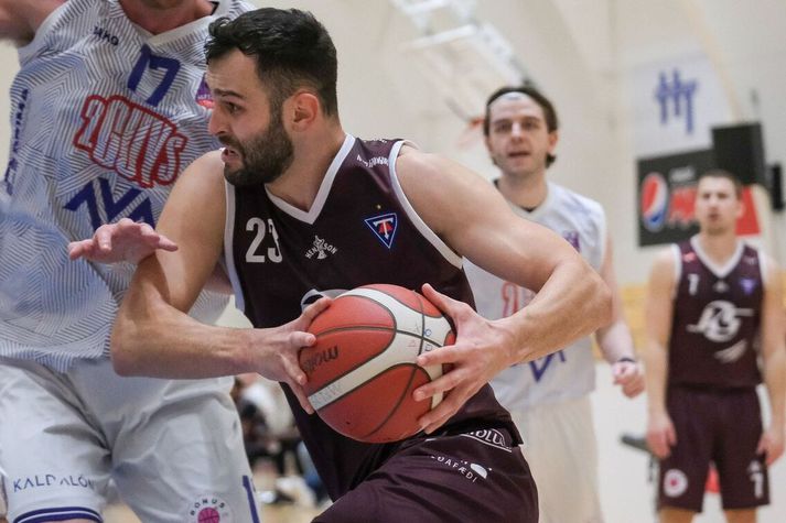 Ivan Gavrilovic raðaði niður körfunum á Króknum í kvöld.