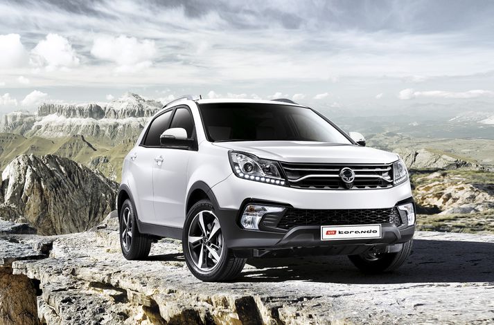 Nýi SsangYong Korando jeppinn.