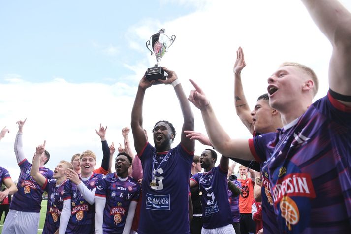 Ibrahima Baldé átti sinn þátt í að koma Þór upp í Bestu deildina.