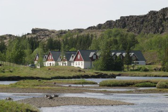 Hótel Valhöll á Þingvöllum.