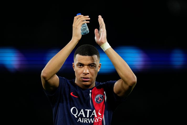 Kylian Mbappé er á förum frá PSG.