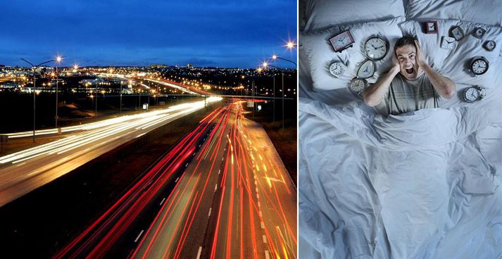 Munur er á lífsklukku og staðarklukku á Íslandi sem veldur því að fólk á erfiðara með að vakna á morgnana og sofna á kvöldin, sérstaklega í dimmasta skammdeginu.