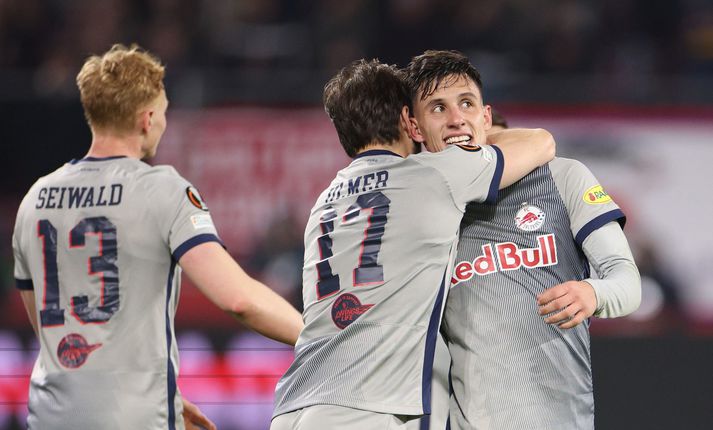 Nicolas Capaldo skoraði eina mark leiksins er Salzburg hafði betur gegn Roma.