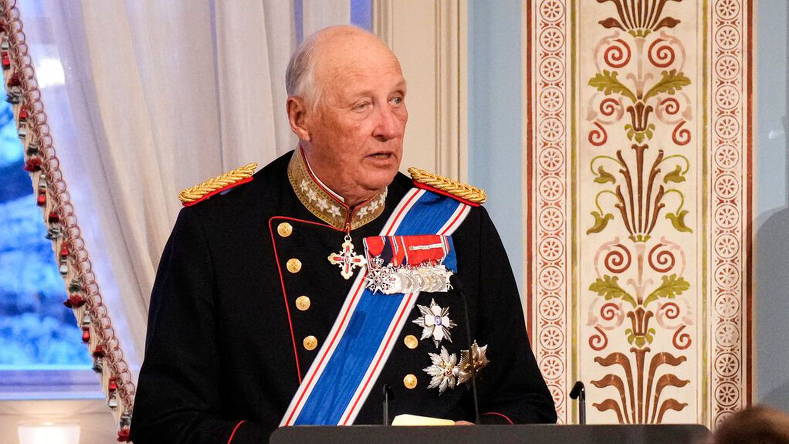 Heilsu Haralds konungs hrakar