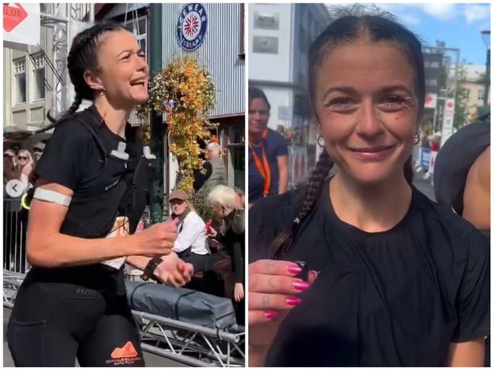 Elísa Kristinsdóttir var stjarnan eftir frábæra og sögulega frammistöðu i Gyðjunni. Hún hljóp hundrað kílómetra á mettíma.
