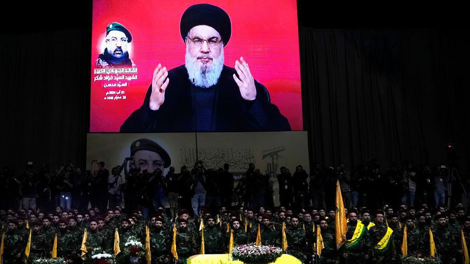 Leið­togi Hez­bollah boðar „nýjan fasa“ eftir að farið var yfir „rauðar ...