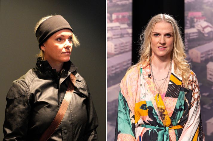 Margrét Friðriksdóttir, ritstjóri Fréttarinnar, og Sigurbjörg Erla Egilsdóttir, bæjarfulltrúi Pírata í Kópavogi.