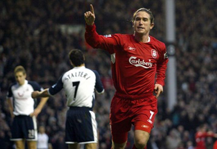 Kewell gæti verið á leið sinni frá Liverpool ef eitthvað er að marka slúðrið í dag.