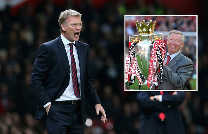 David Moyes og Alex Ferguson