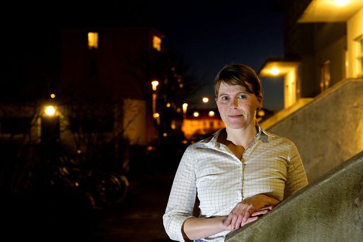 Heiðrún Ólafsdóttir Vill fá peningana sem kostar að bjóða henni með maka í jólahlaðborð og nota þá á skynsamlegri hátt.Fréttablaðið/Vilhelm