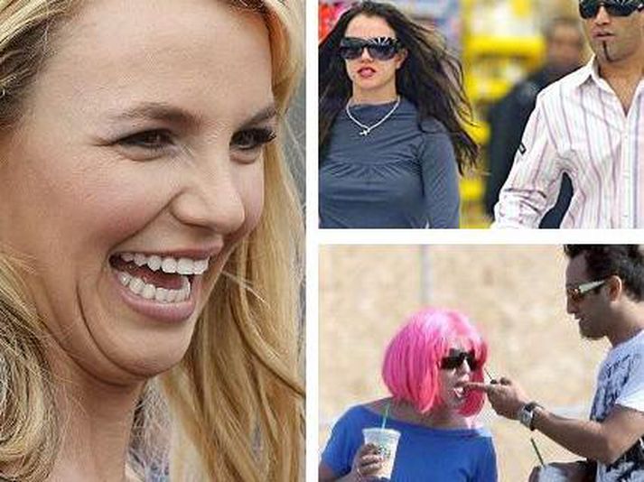 Britney Spears og Adnan Ghalib.