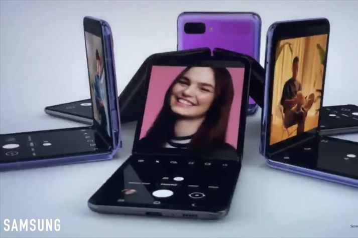 Það kom mörgum á óvart að sjá Samsung frumsýna nýjan síma í auglýsingahléi Óskarsverðlaunahátíðarinnar. Nýi síminn hefur ekki verið kynntur formlega.