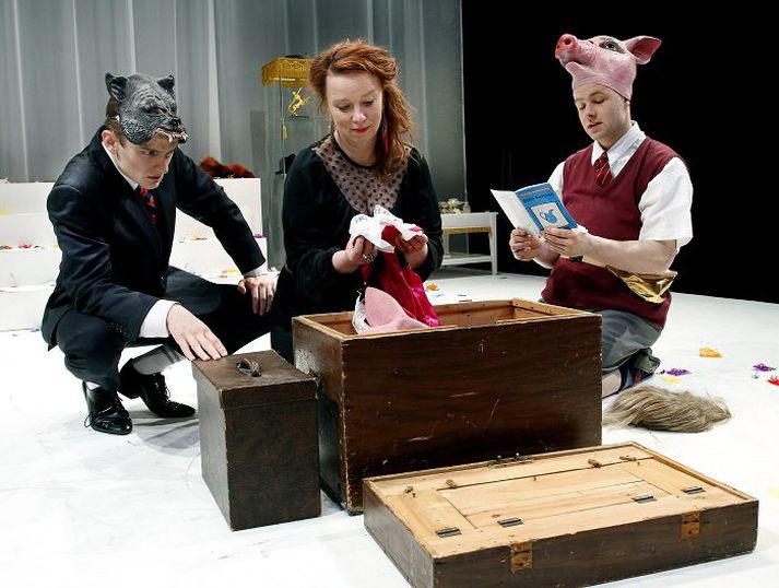 Arnmundur Ernst Backman, Arndís Hrönn Egilsdóttir og Hjörtur Jóhann Jónsson.
