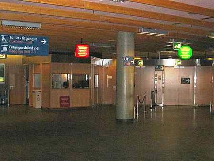 Hollendingurinn var gripinn í Leifsstöð við komuna til landsins.