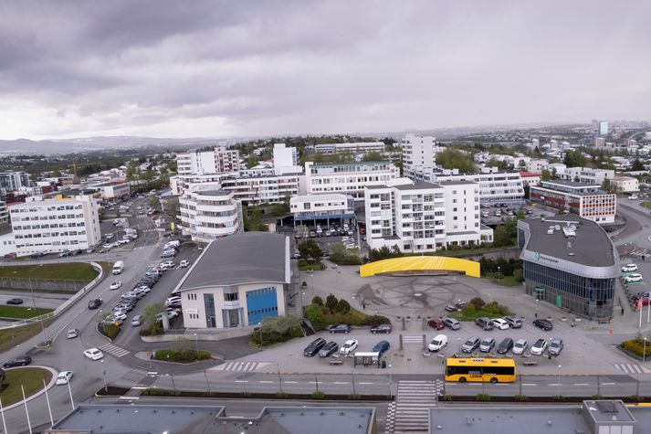 Þjófarnir létu til skarar skríða í Hamraborg í Kópavogi.