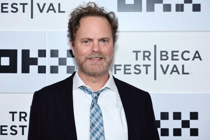 Rainn Wilson kom hingað til lands síðasta sumar og segist hafa lært heilmikið í þeirri ferð.