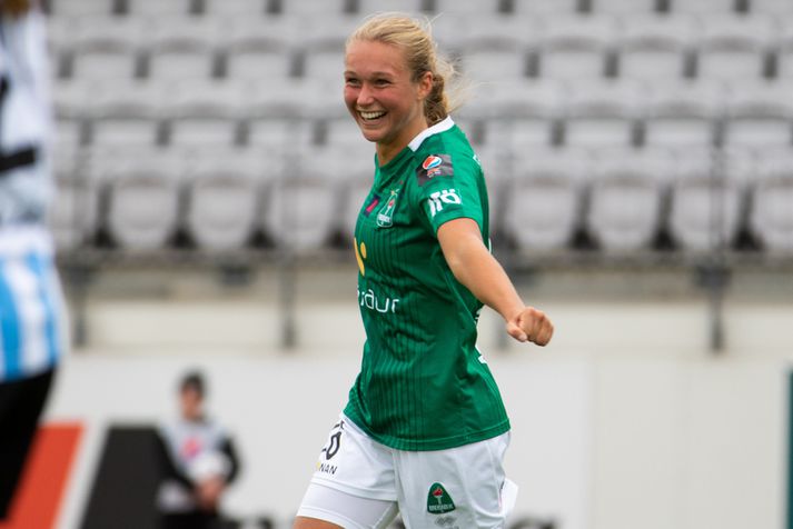 Alexandra Jóhannsdóttir og félagar mæta PSG í Meistaradeildinni í kvöld.