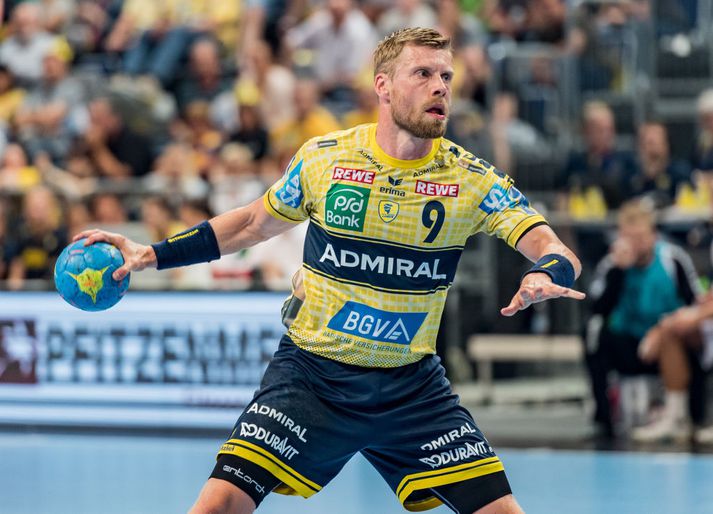 Guðjón Valur skoraði 11 mörk í dag.