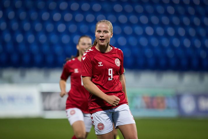 Emilía Kiær Ásgeirsdóttir hefur skorað grimmt á tímabilinu.