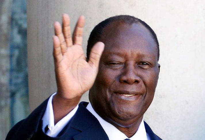 Alassane Ouattara tók við forsetaembættinu í landinu árið 2010.