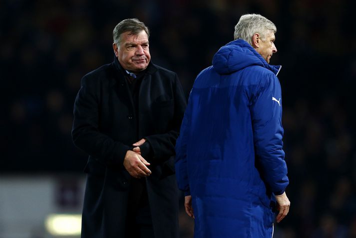 Sam Allardyce er alltaf til í að skjóta létt á kollega sína.