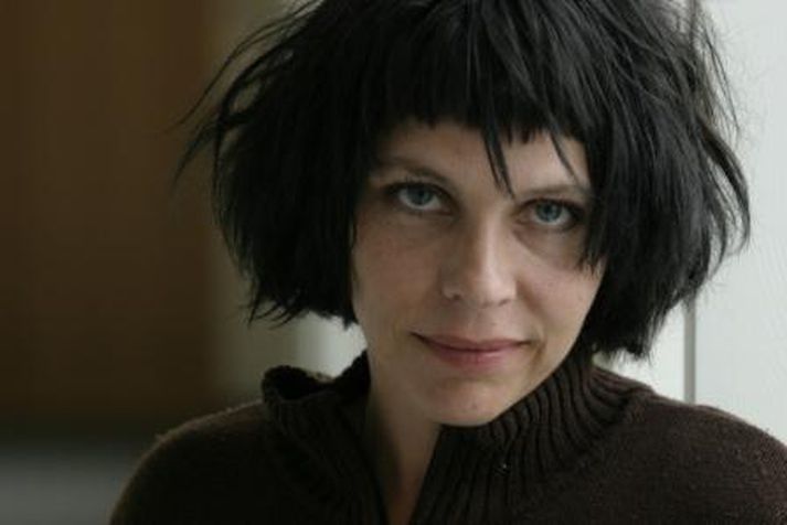 Þreytuleg þingkona.