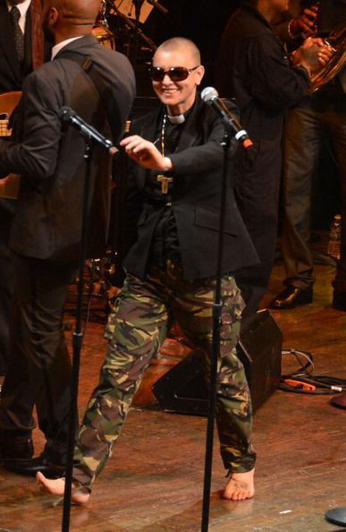 Sinead O'Connor hefur háð opinbera baráttu við geðhvarfasýki