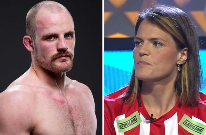 Gunnar Nelson og María Dögg slógust reglulega sem börn. 