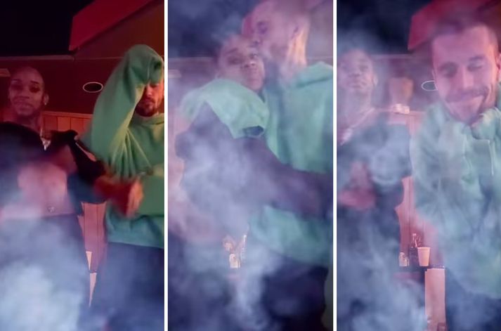 Popparinn Justin Bieber birti myndband af sér dansa við rapparann Sexyy Red sem hefur vakið athygli fólks.