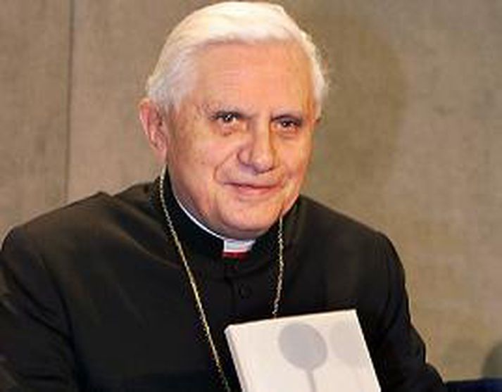 Benedikt XVI páfi varð fyrir árás á aðfangadagskvöld. Mynd/ AFP.