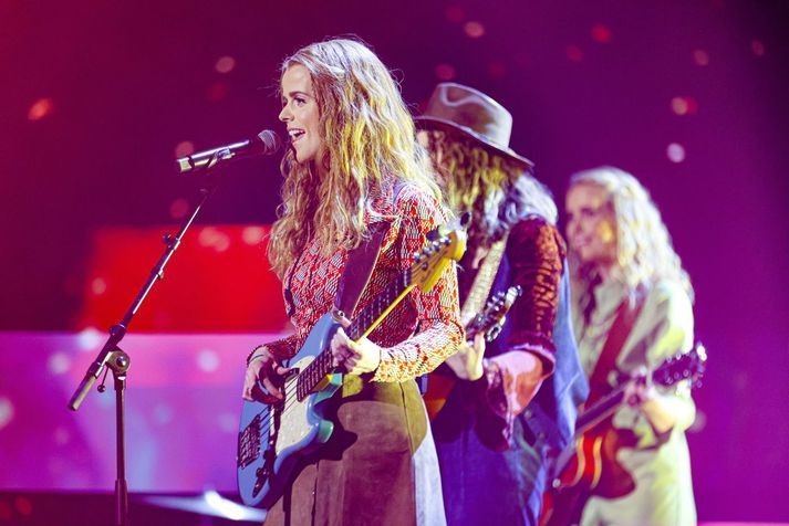 Systurnar Elísabet, Elín og Sigríður tóku þótt fyrir Íslands hönd í Eurovision árið 2022. Nú skipuleggja þær, ásamt móður sinni, Ellen Kristjánsdóttur, samstöðutónleika með Palestínu sem fara fram á sama tíma og fyrri undankeppni Eurovision í ár.